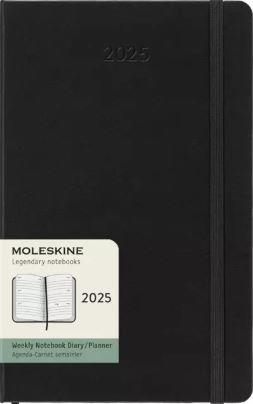 AGENDA 2025 SETMANAL HORITZONTAL L NEGRA TAPA DURA | 8056999270445 | MOLESKINE | Llibreria L'Altell - Llibreria Online de Banyoles | Comprar llibres en català i castellà online - Llibreria de Girona