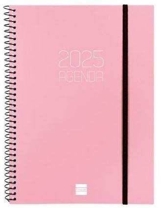 AGENDA 2025 OPAQUE E10 SVH ROSA CAT | 8422952386339 | FINOCAM | Llibreria Online de Banyoles | Comprar llibres en català i castellà online