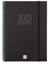 AGENDA 2025 OPAQUE E10 1DP NEGRE CAT | 8422952385912 | FINOCAM | Llibreria Online de Banyoles | Comprar llibres en català i castellà online