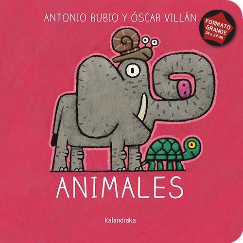 ANIMALES (FORMATO GRANDE) | 9788413433158 | RUBIO, ANTONIO | Llibreria Online de Banyoles | Comprar llibres en català i castellà online