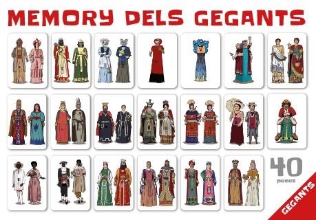 MEMORY DELS GEGANTS | 9788418522413 | JUANOLO | Llibreria Online de Banyoles | Comprar llibres en català i castellà online