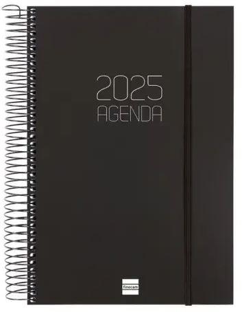 AGENDA 2025 OPAQUE E11 1DP NEGRE CAT | 8422952386117 | FINOCAM | Llibreria Online de Banyoles | Comprar llibres en català i castellà online