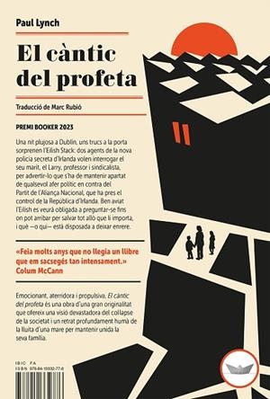 EL CÀNTIC DEL PROFETA | 9788419332776 | LYNCH, PAUL | Llibreria Online de Banyoles | Comprar llibres en català i castellà online