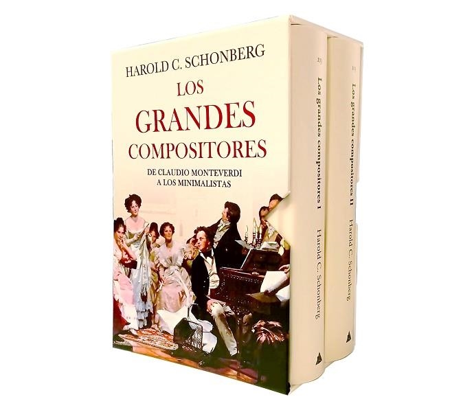 LOS GRANDES COMPOSITORES, ESTUCHE CON DOS VÓLUMENES | 9788419703682 | SCHONBERG, HAROLD C. | Llibreria L'Altell - Llibreria Online de Banyoles | Comprar llibres en català i castellà online - Llibreria de Girona