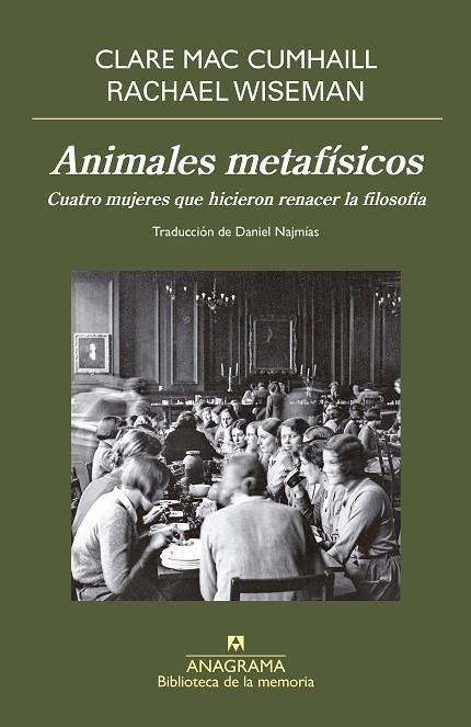 ANIMALES METAFÍSICOS | 9788433922250 | MAC CUMHAILL, CLARE/WISEMAN, RACHAEL | Llibreria Online de Banyoles | Comprar llibres en català i castellà online