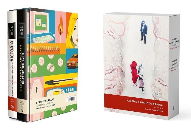 ESTUCHE PREMIO PLANETA 2024 (VICTORIA + FUEGO EN LA GARGANTA) | 9788408295877 | SÁNCHEZ-GARNICA, PALOMA/SERRANO, BEATRIZ | Llibreria Online de Banyoles | Comprar llibres en català i castellà online