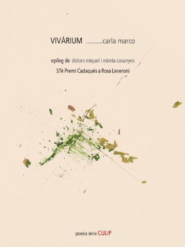 VIVÀRIUM | 9788481280678 | MARCO, CARLA | Llibreria Online de Banyoles | Comprar llibres en català i castellà online