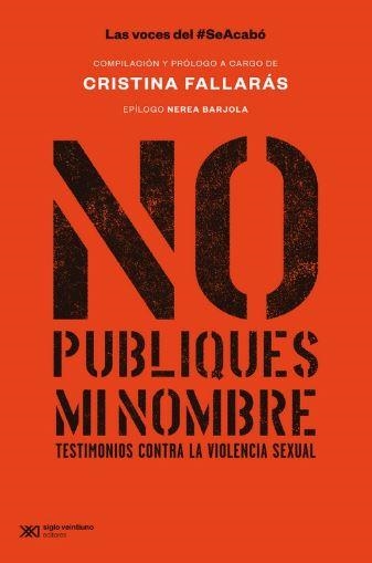 NO PUBLIQUES MI NOMBRE | 9788432321320 | FALLARÁS, CRISTINA | Llibreria Online de Banyoles | Comprar llibres en català i castellà online