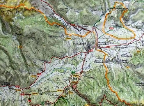 MAPA TOPOGRÀFIC RELLEU 1:100 000. CERDANYA. MIDES (AMPLADA X ALÇADA) 46CM X 45CM | 8414774326488 | ICGC | Llibreria L'Altell - Llibreria Online de Banyoles | Comprar llibres en català i castellà online - Llibreria de Girona