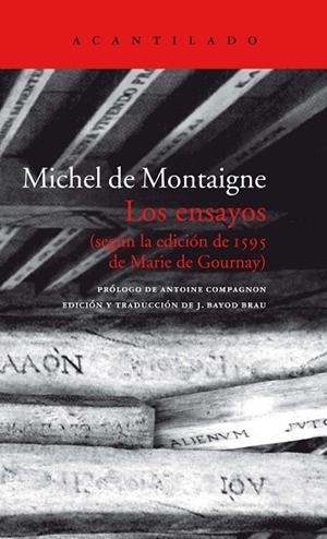 LOS ENSAYOS | 9788418370625 | DE MONTAIGNE, MICHEL | Llibreria Online de Banyoles | Comprar llibres en català i castellà online