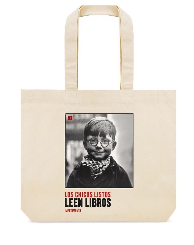 BOLSA DE TELA "LOS CHICOS LISTOS LEEN LIBROS" | 9788419581976 | AA.VV | Llibreria Online de Banyoles | Comprar llibres en català i castellà online