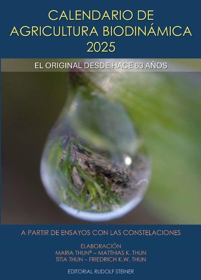 CALENDARIO DE AGRICULTURA BIODINAMICA 2025 | 9788418919329 | THUN, MARIA | Llibreria Online de Banyoles | Comprar llibres en català i castellà online