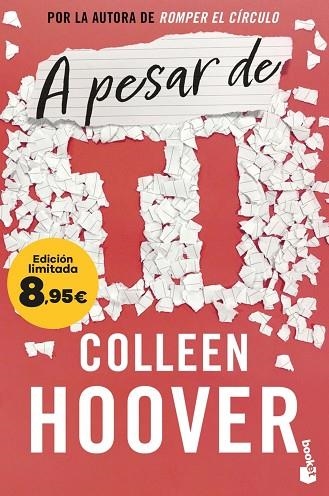 A PESAR DE TI | 9788408297659 | HOOVER, COLLEEN | Llibreria Online de Banyoles | Comprar llibres en català i castellà online