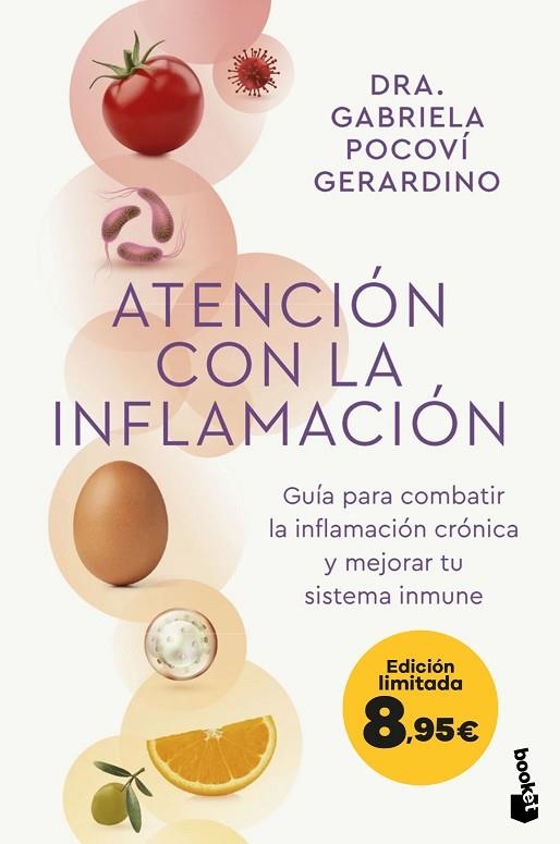 ATENCIÓN CON LA INFLAMACIÓN | 9788408297987 | DRA. GABRIELA POCOVÍ GERARDINO | Llibreria Online de Banyoles | Comprar llibres en català i castellà online