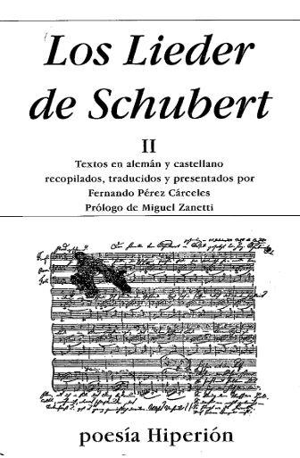 LOS LIEDER DE SCHUBERT II | 9788475178431 | SCHUBERT, FRANZ | Llibreria Online de Banyoles | Comprar llibres en català i castellà online