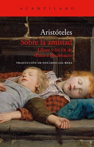 SOBRE LA AMISTAD | 9788419958457 | ARISTÓTELES | Llibreria Online de Banyoles | Comprar llibres en català i castellà online