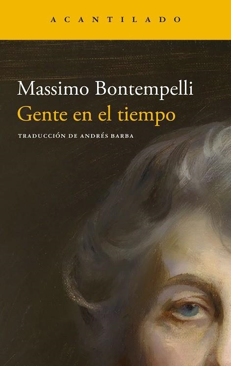 GENTE EN EL TIEMPO | 9788419958525 | BONTEMPELLI, MASSIMO | Llibreria Online de Banyoles | Comprar llibres en català i castellà online