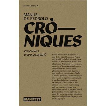 CRONIQUES COLONIALS:CRONIQUES D´UNA OCUPACIO | 9788410344129 | DE PEDROLO, MANUEL | Llibreria Online de Banyoles | Comprar llibres en català i castellà online