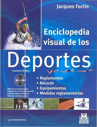 ENCICLOPEDIA VISUAL DE LOS DEPORTES +CD-ROM | 9788480199841 | FORTIN, JACQUES | Llibreria Online de Banyoles | Comprar llibres en català i castellà online