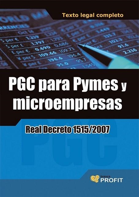 PGC PARA PYMES Y MICROEMPRESAS | 9788493608477 | AA.VV. | Llibreria Online de Banyoles | Comprar llibres en català i castellà online