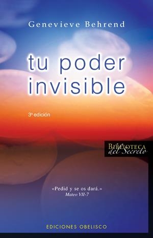 TU PODER INVISIBLE | 9788497774345 | BEHREND, GENEVIVE | Llibreria Online de Banyoles | Comprar llibres en català i castellà online