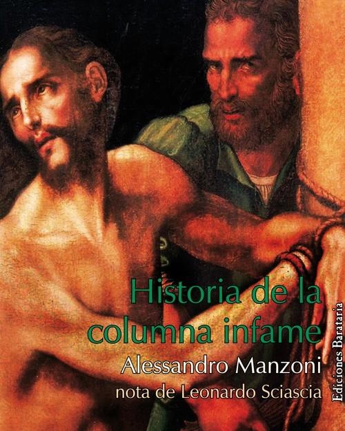 HISTORIA DE LA COLUMNE INFAME | 9788495764829 | MANZONI, ALESSANDRO | Llibreria Online de Banyoles | Comprar llibres en català i castellà online