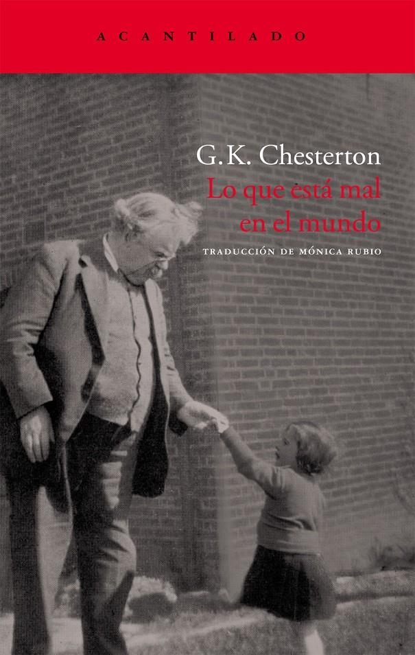 LO QUE ESTA MAL EN EL MUNDO AC-171 | 9788496834736 | CHESTERTON, G. K. | Llibreria L'Altell - Llibreria Online de Banyoles | Comprar llibres en català i castellà online - Llibreria de Girona