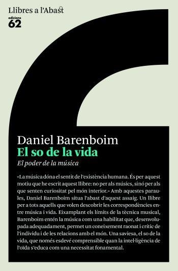 SO DE LA VIDA, EL | 9788429761375 | BAREMBOIM, DANIEL | Llibreria Online de Banyoles | Comprar llibres en català i castellà online