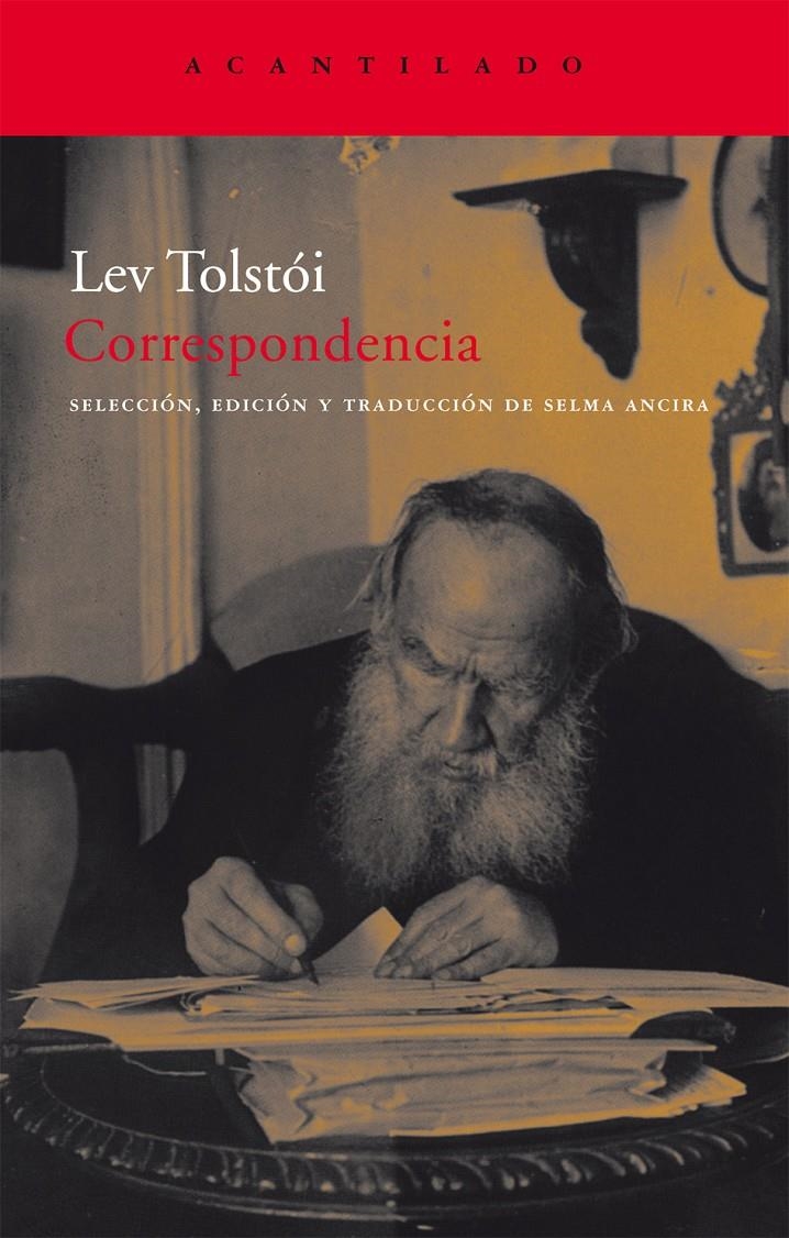 CORRESPONDENCIA TOLSTOI AC-173 | 9788496834682 | TOLSTOI, LEV | Llibreria L'Altell - Llibreria Online de Banyoles | Comprar llibres en català i castellà online - Llibreria de Girona