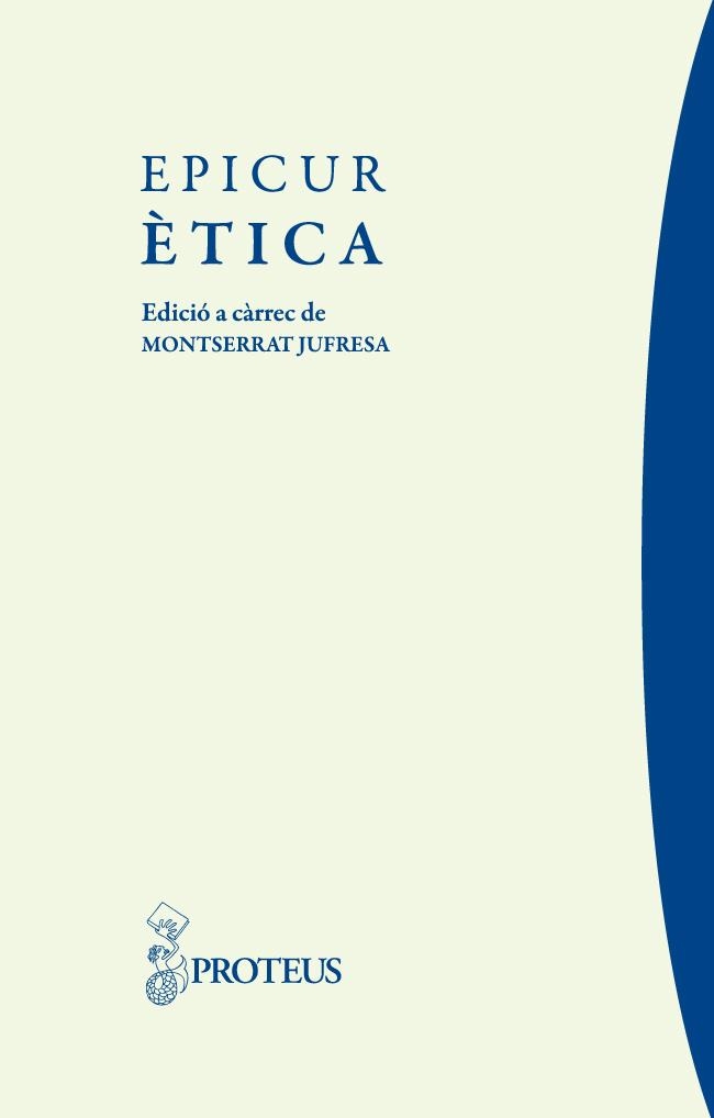 ETICA | 9788493631949 | EPICUR | Llibreria L'Altell - Llibreria Online de Banyoles | Comprar llibres en català i castellà online - Llibreria de Girona