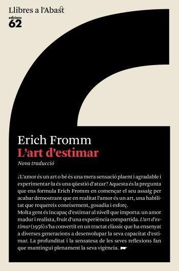 L´ART D´ESTIMAR | 9788429761474 | FROMM, ERICH | Llibreria Online de Banyoles | Comprar llibres en català i castellà online