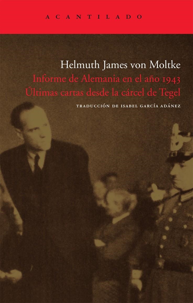 INFORME DE ALEMANIA EN EL AÑO 1943 | 9788492649006 | VON MOLTKE,HELMUTH | Llibreria Online de Banyoles | Comprar llibres en català i castellà online