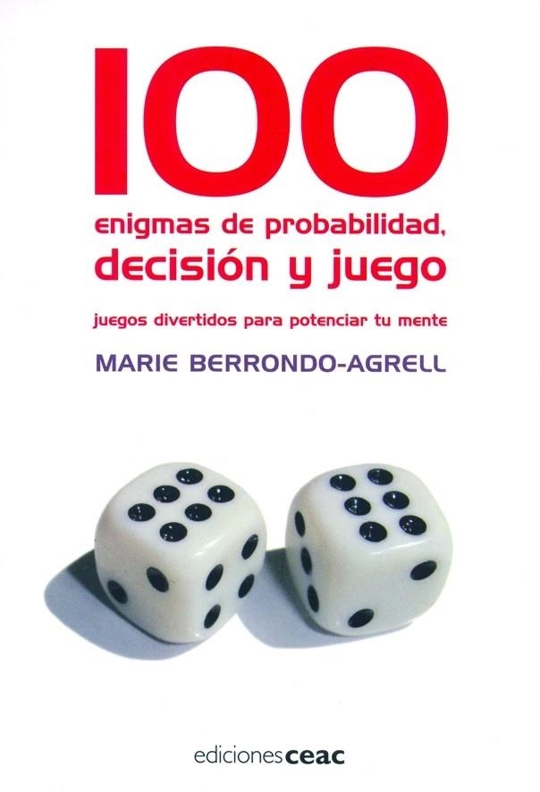 100 ENIGMAS DE PROBABILIDAD,DECISION Y JUEGO | 9788432919053 | BERRONDO, M. | Llibreria Online de Banyoles | Comprar llibres en català i castellà online