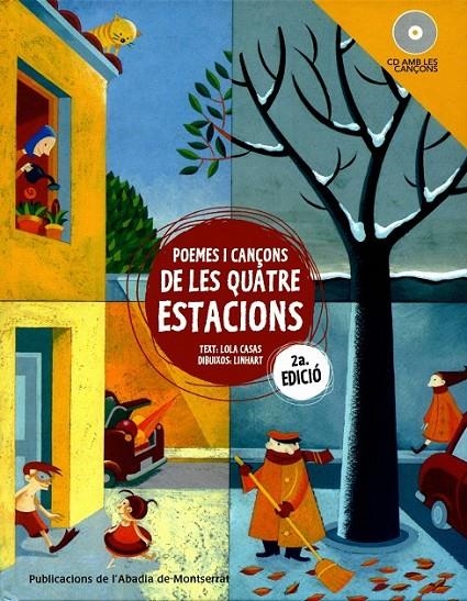 POEMES I CANÇONS DE LES QUATRE ESTACIONS -CD- | 9788484155607 | CASAS, LOLA | Llibreria Online de Banyoles | Comprar llibres en català i castellà online