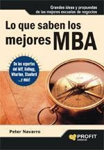 LO QUE SABEN LOS MEJORES MBA | 9788493608439 | NAVARRO,PETER | Llibreria Online de Banyoles | Comprar llibres en català i castellà online