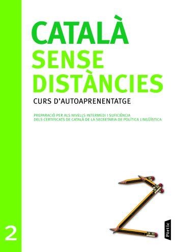 CATALÀ SENSE DISTÀNCIES 2 | 9788498090727 | GENERALITAT DE CATALUNYA | Llibreria Online de Banyoles | Comprar llibres en català i castellà online