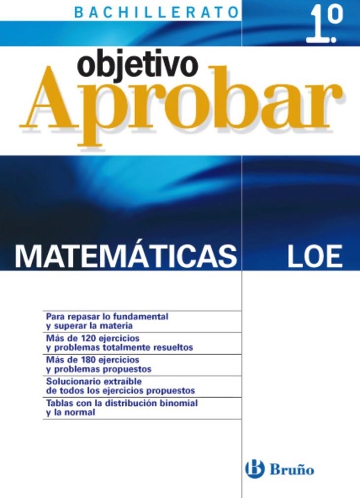 OBJETIVO APROVAR MATEMATICAS. LOE | 9788421660157 | ARCE LLACH, FERNANDO/FERNÁNDEZ-CANO LÓPEZ, JOSÉ ÁNGEL | Llibreria Online de Banyoles | Comprar llibres en català i castellà online