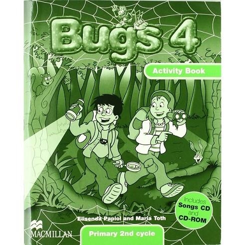 BUGS 4 ACTIVITY PACK (BOOK+SONGSCD+CDROM) | 9780230533622 | PAPIOL, ELISENDA | Llibreria Online de Banyoles | Comprar llibres en català i castellà online