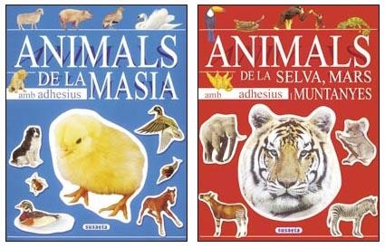 ANIMALS AMB ADHESIUS | 9788430525737 | SUSAETA, EQUIPO | Llibreria Online de Banyoles | Comprar llibres en català i castellà online