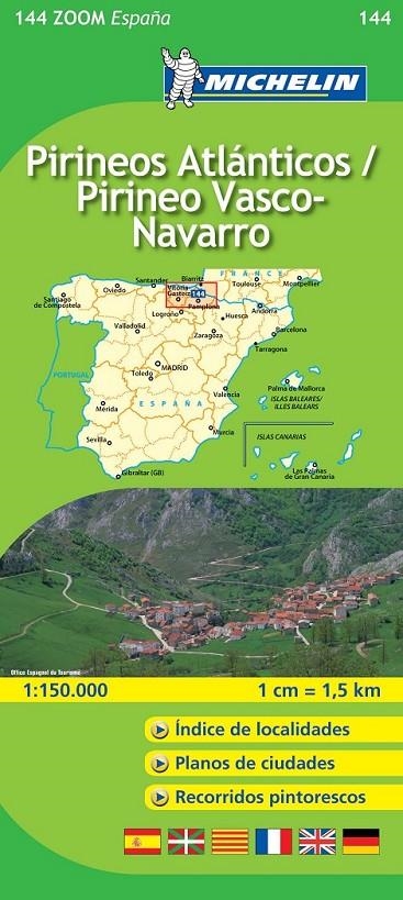 MAPA PIRINEOS ATLANTICOS. PIRINEO VASCO NAVARRO | 9782067140639 | VARIOS AUTORES | Llibreria Online de Banyoles | Comprar llibres en català i castellà online