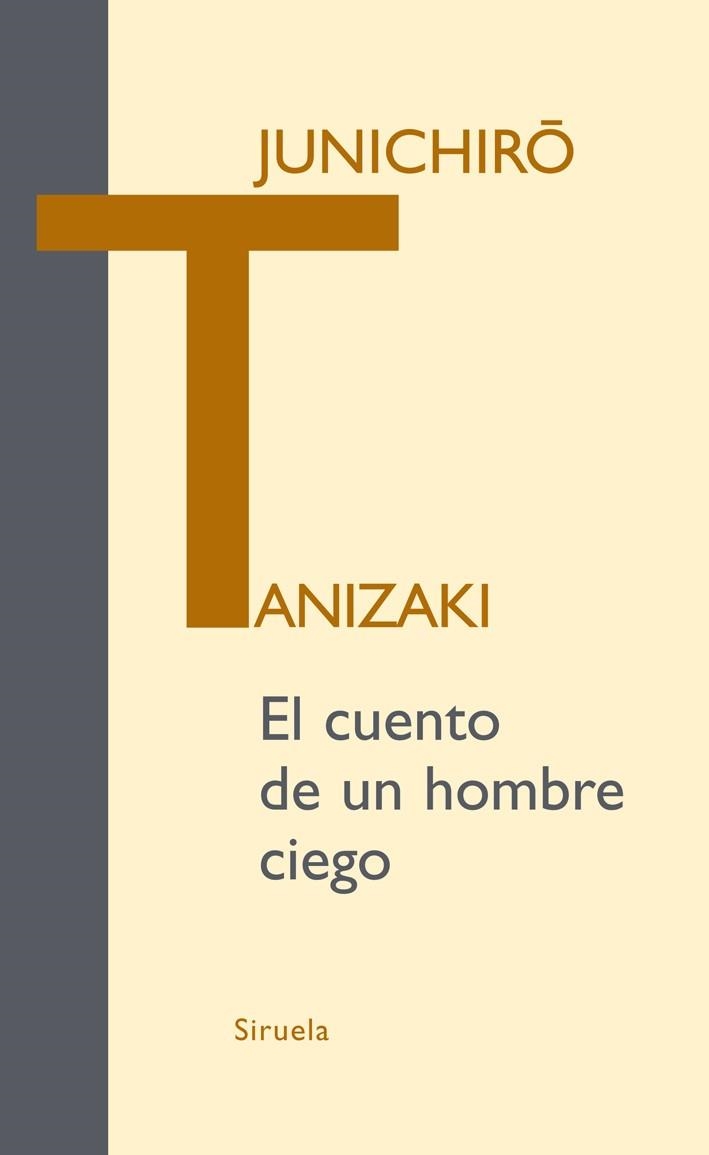 CUENTO DE UN HOMBRE CIEGO,EL (292) | 9788498413595 | ANIZAKI,JUNICHIRO | Llibreria Online de Banyoles | Comprar llibres en català i castellà online