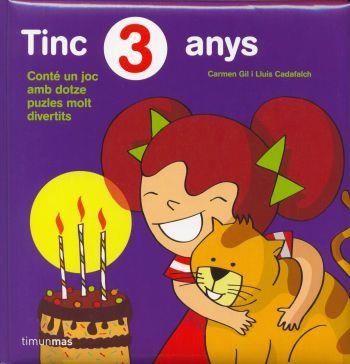 TINC 3 ANYS | 9788492790944 | CARMEN GIL/LLUÍS CADAFALCH PLADEVALL/DIVERSOS AUTORS | Llibreria Online de Banyoles | Comprar llibres en català i castellà online