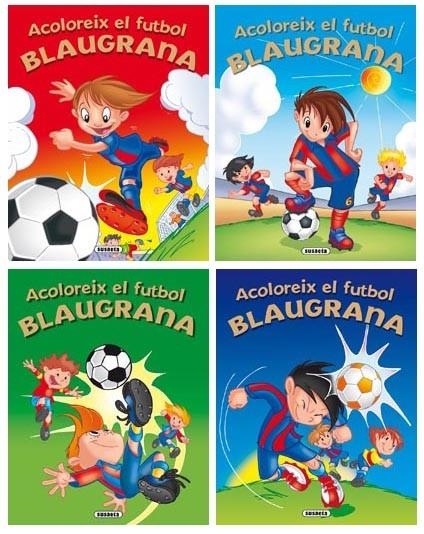 ACOLOREIX EL FUTBOL BLAUGRANA | 9788467703580 | SUSAETA, EQUIPO | Llibreria Online de Banyoles | Comprar llibres en català i castellà online