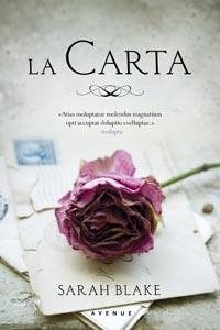 CARTA, LA | 9788498678444 | BLAKE, SARAH | Llibreria Online de Banyoles | Comprar llibres en català i castellà online