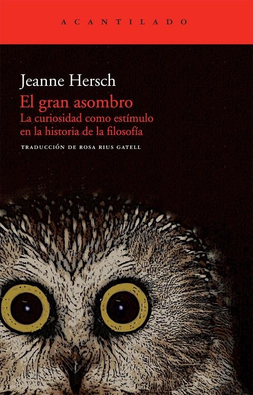 GRAN ASOMBRO,EL | 9788492649778 | HERSCH, JEANNE | Llibreria Online de Banyoles | Comprar llibres en català i castellà online