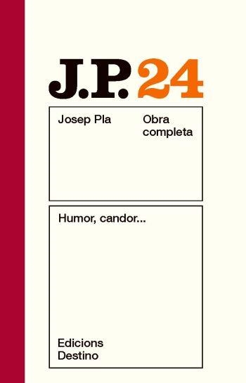 HUMOR, CANDOR | 9788497101646 | PLA, JOSEP | Llibreria Online de Banyoles | Comprar llibres en català i castellà online