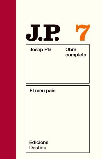 MEU PAÍS, EL | 9788497101479 | PLA, JOSEP | Llibreria Online de Banyoles | Comprar llibres en català i castellà online