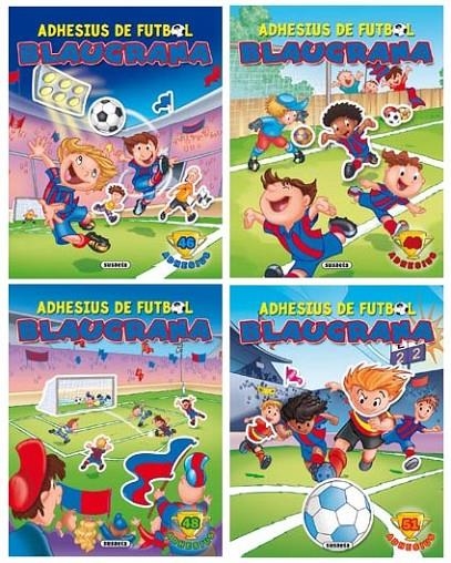 ADHESIUS DE FUTBOL BLAUGRANA | 9788467703597 | A.A.V.V. | Llibreria Online de Banyoles | Comprar llibres en català i castellà online