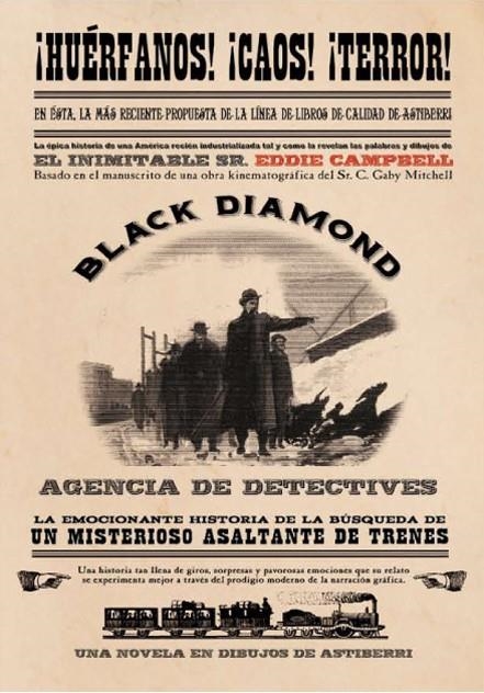 AGENCIA DE DETECTIVES BLACK DIAMOND, LA | 9788415163107 | CHARLES GABY MITCHELL-EDDIE CAMPBELL | Llibreria Online de Banyoles | Comprar llibres en català i castellà online