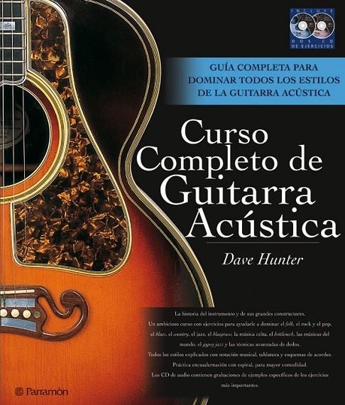 CURSO COMPLETO DE GUITARRA ACUSTICA | 9788434233508 | HUNTER, DAVE | Llibreria Online de Banyoles | Comprar llibres en català i castellà online